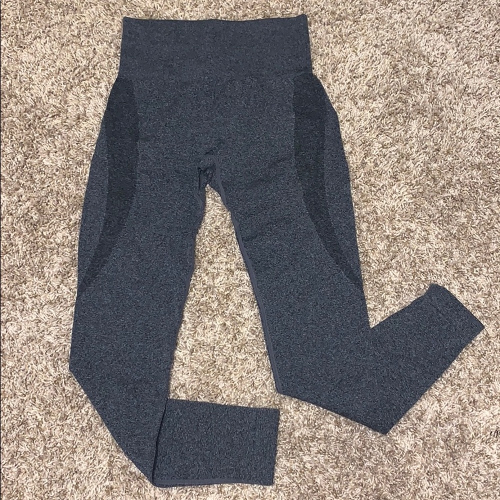 Speckled Black Contour Seamless Leggings